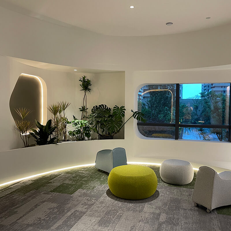A comfortable, energy efficiency, smart work space
